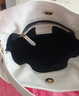 Bolso Be One Piel Crema