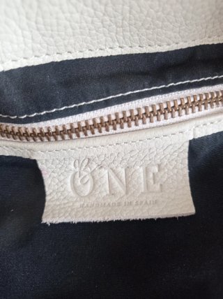 Bolso Be One Piel Crema