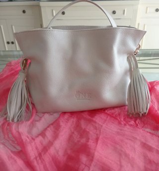 Bolso Be One Piel Crema