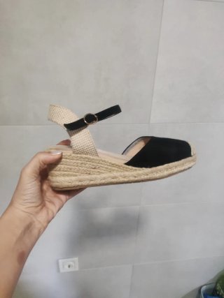 Cuñas esparto negras