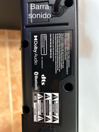 Barra Sonido LG SQC2 + Subwoofer Inalámbrico