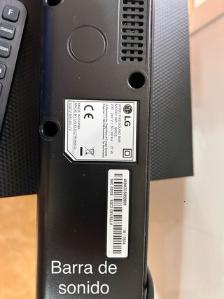Barra Sonido LG SQC2 + Subwoofer Inalámbrico