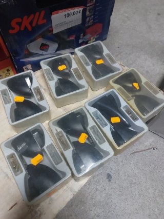Lote 7 Soportes Lejas Negro