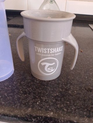 Vaso con pajita Vaso aprendizaje