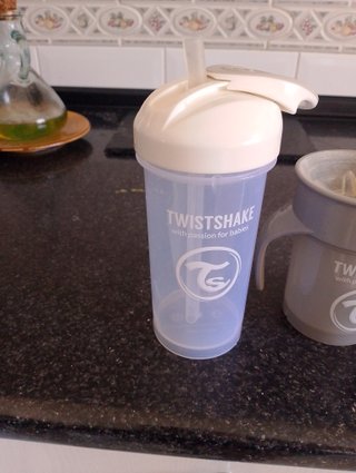 Vaso con pajita Vaso aprendizaje