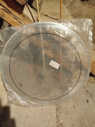Parche Bombo 20 Transparente