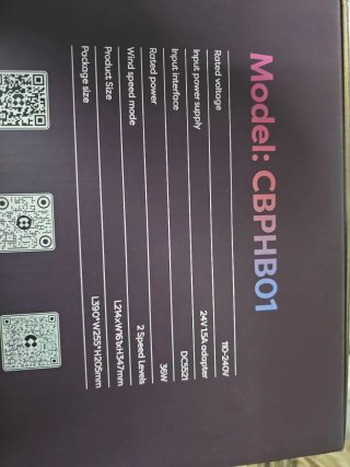 Campana Extractora CIARRA CBPHB01 Negra