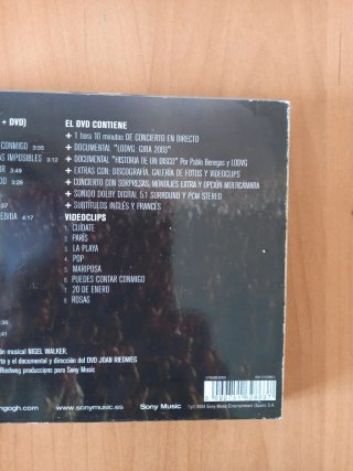 La Oreja de Van Gogh en Directo DVD y CD12