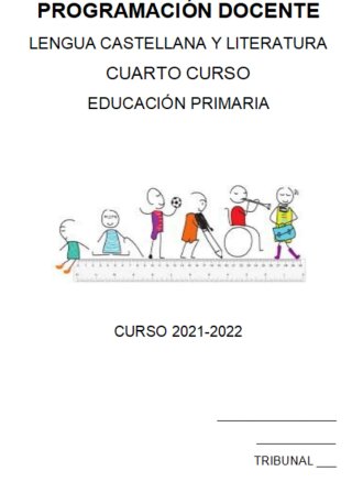 Programación docente maestros primaria