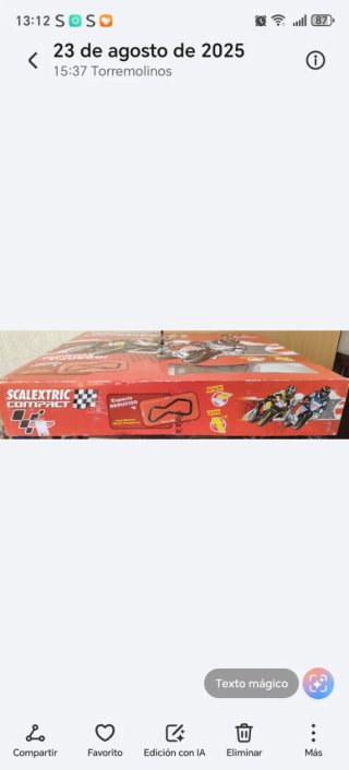 Circuito Scalextric MotoGP #FALTAN MOTOS#