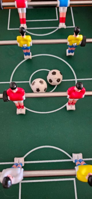 Futbolín de mesa Lupilu 50x9,5x50,5 cm