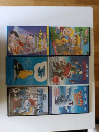 Lote 11 Películas y Series Infantiles DVD