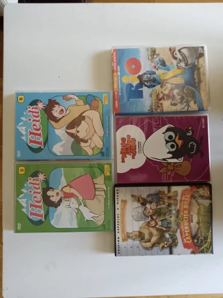 Lote 11 Películas y Series Infantiles DVD