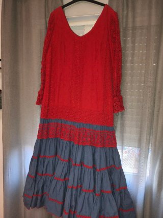Traje Flamenco Talla 48/50