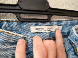 Falda vaquera Bershka Talla S