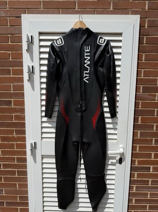 Traje neopreno Triatlón Atlante Negro
