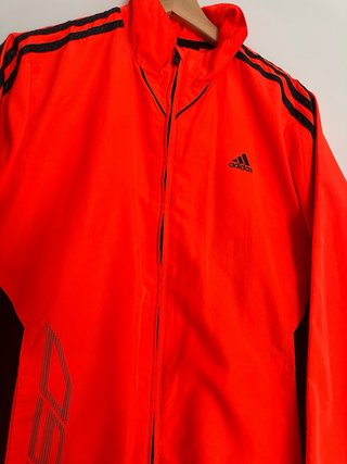 Chándal Adidas Unisex Naranja y Negro