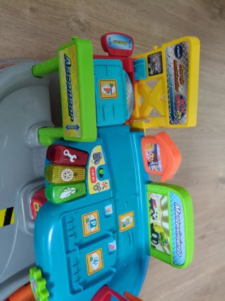 Garaje multillare sonido juego niños vtech