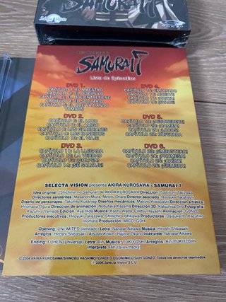 Samurai 7 Edición Integral DVD como nueva