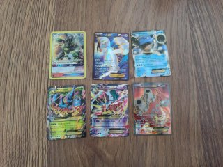 Cartas Pokémon EX, GX y TAG TEAM