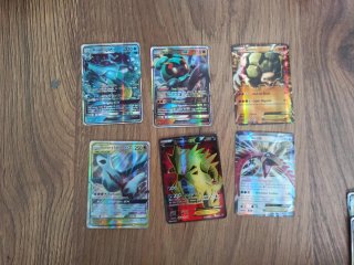Cartas Pokémon EX, GX y TAG TEAM