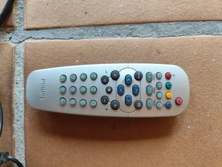 TV Philips Retro Plata
