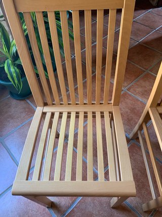 3 Sillas Madera Diseño Italiano