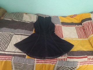 Vestido vaquero Stradivarius
