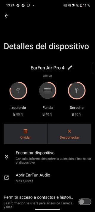 EarFun Air Pro 4 Auriculares 321261