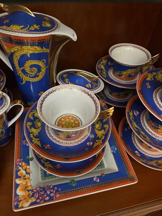 Juego de café Versace Rosenthal Le Jardin