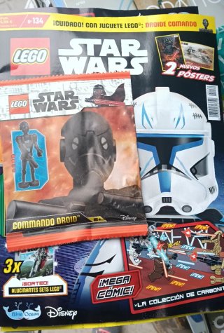 Revista Lego Star Wars Droide