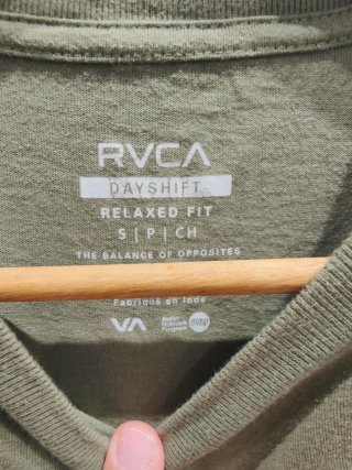 Camiseta RVCA Militar Talla M
