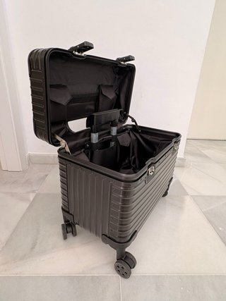 Maleta de aluminio negra