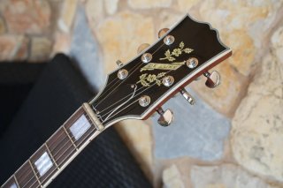 Guitarra zurda Les Paul hecha a mano Caoba