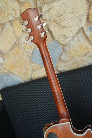 Guitarra zurda Les Paul hecha a mano Caoba