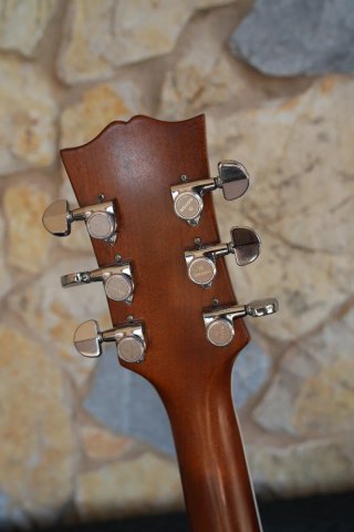 Guitarra zurda Les Paul hecha a mano Caoba