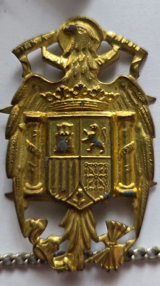 Lote Gorra e Insignias Policía Local Antiguo