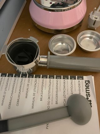 Smeg Macchina Caffè Espresso ECF01PKEU Rosa