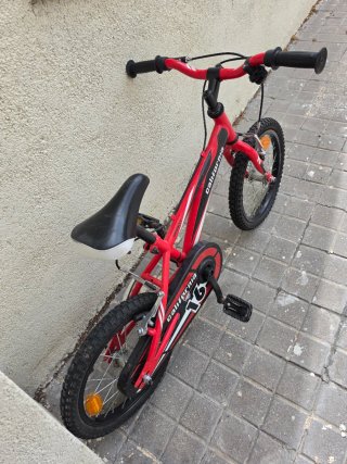 Bicicleta Infantil California 16 Roja