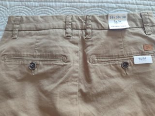 Pantalones chinos Sfera beige Talla M