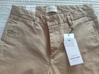 Pantalones chinos Sfera beige Talla M