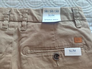 Pantalones chinos Sfera beige Talla M
