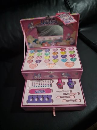 Caja Maquillaje Infantil Unicornio