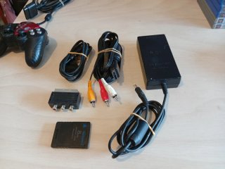 Consola PS2 Slim Negra + Accesorios