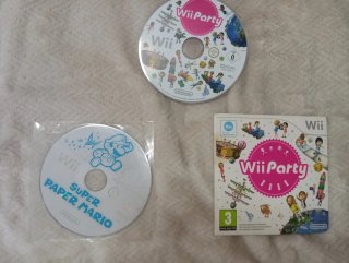 Juego Wii Party + Super Paper Mario