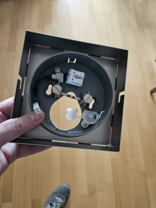 Lámpara Techo Ikea FUGA Plata Cristal