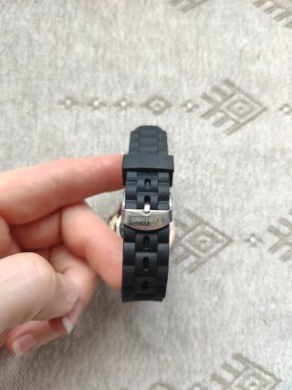 Reloj Romtimes Mujer Negro y plateado