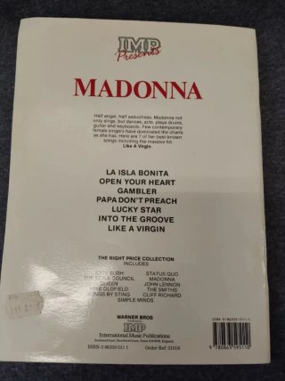 Partituras Madonna