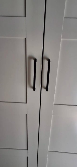 Armario modular blanco madera