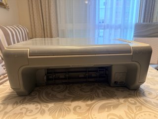 Impresora HP Beige y Gris